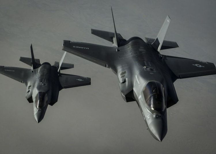 Cazas F-35 de Israel se burlan las defensas aéreas de Irán