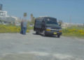 Una camioneta espía, propiedad de un exoficial de inteligencia israelí, que fue detenida en Chipre. - AFP