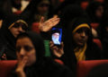 Las mujeres Basij asisten a una reunión durante la Semana Basij en la capital iraní, Teherán, el 24 de noviembre de 2019. (Atta Kenare / AFP)