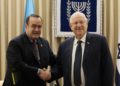 Presidente de Guatemala a Rivlin: Los enemigos de Israel son nuestros enemigos