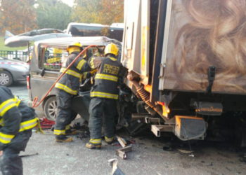 2 muertos en accidente en Ramat Gan