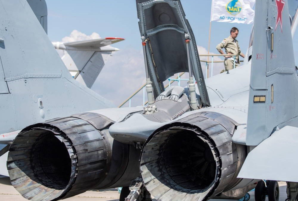 Aviones de combate de fabricación rusa se estrellan en Rusia e Irán