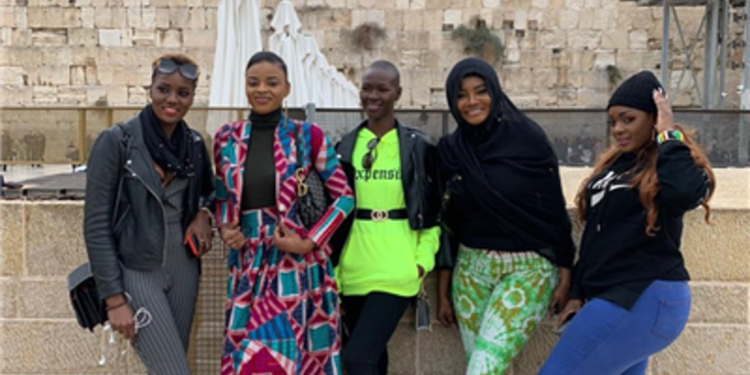 Reinas de belleza de África visitaron Israel