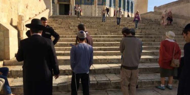 La oración judía vuelve a ser permitida en el Monte del Templo