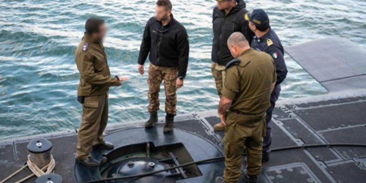 Marina de Israel e Italia realizaron con éxito simulacro de rescate submarino