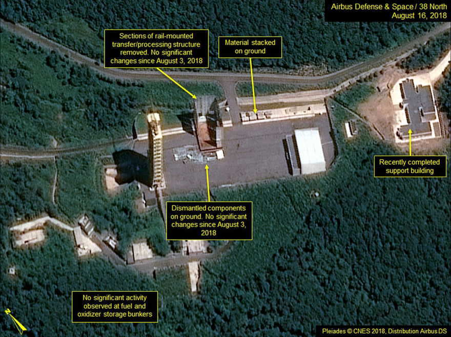 Corea del Norte realizó una “prueba importante” en su sitio de lanzamiento de cohetes