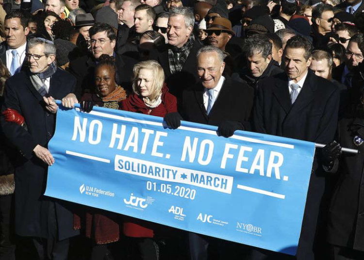 Crímenes de odio antisemitas en Nueva York disminuyeron en enero