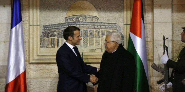 Abbas a Macron: Esperamos que Francia reconozca el “Estado palestino”