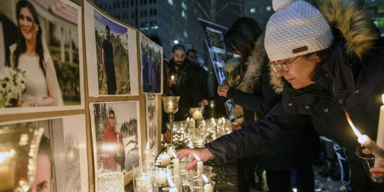 Canadá llora a sus víctimas mientras las tensiones entre EE. UU. e Irán disminuyen