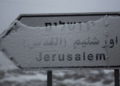 ¿Nieve en Jerusalem?