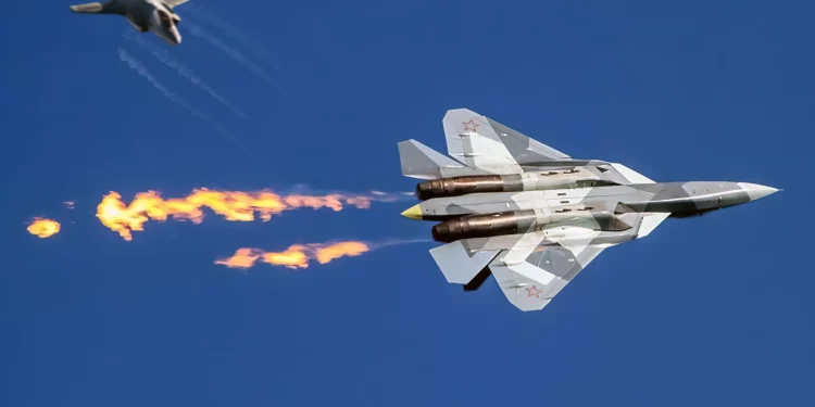 El Su-57 de Rusia perdió la batalla aérea contra el F-22 y el F-35