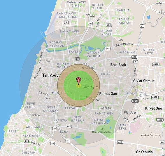 ¿Qué pasaría si una bomba nuclear cayera sobre Tel Aviv?