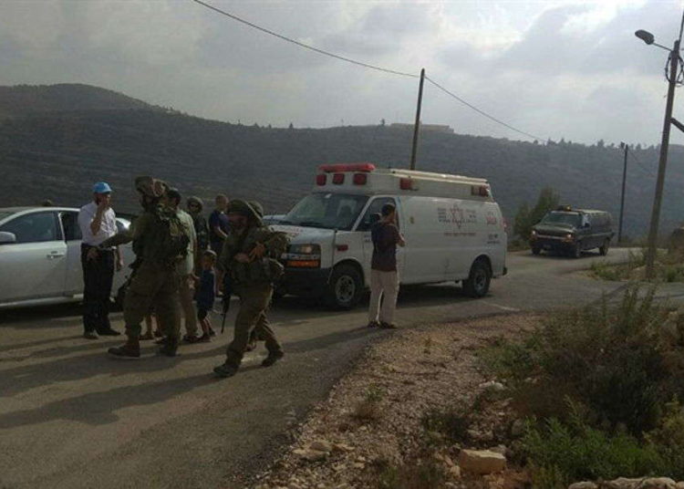 Familia israelí atacada cerca del puesto de control de Na'alin