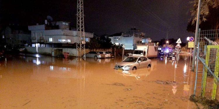 Israel rompe récord de la mayor precipitación en el norte en 50 años