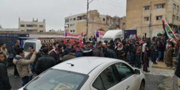 Miles de Jordanos protestan contra el acuerdo de gas entre Israel y Jordania
