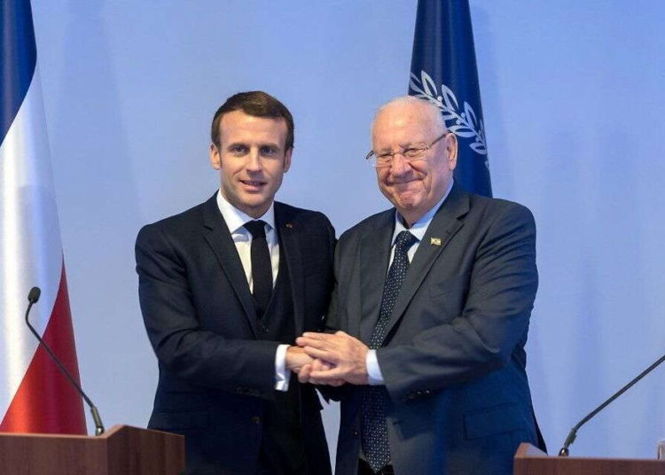 Rivlin insta a Francia a apoyar a Israel y oponerse a la investigación de la CPI