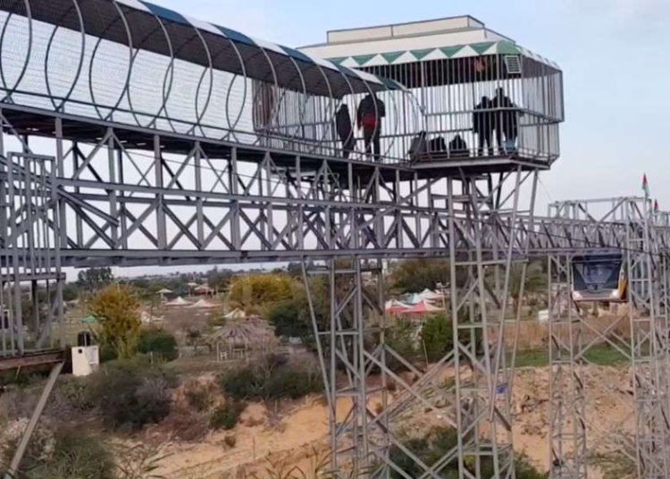Parque de diversiones en Gaza simula paseo en tren hacia Jerusalem
