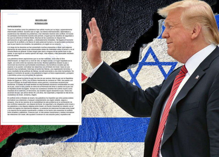 La Solución De Trump Para Oriente Medio Se Hundirá En El Olvido