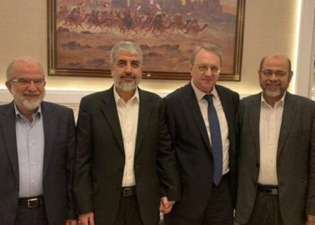 Líder de Hamas se reunió con el enviado de Qatar a la franja de Gaza