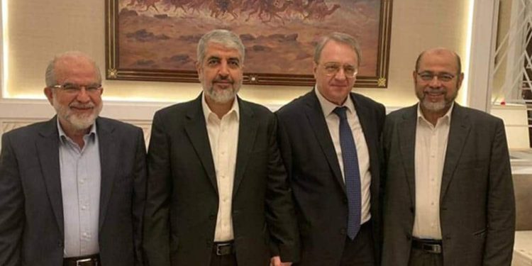 Líder de Hamas se reunió con el enviado de Qatar a la franja de Gaza