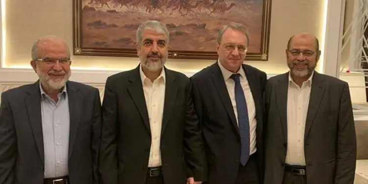 Líder de Hamas se reunió con el enviado de Qatar a la franja de Gaza
