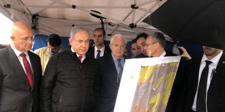 Netanyahu y Friedman visitan el poblado de Ariel en Judea y Samaria