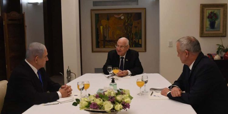 Netanyahu dice que se llegó a un acuerdo de unidad con Kajol-Lavan