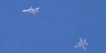 Video del derribo del avión L-39 de Siria por los F-16 de Turquía sobre Idlib