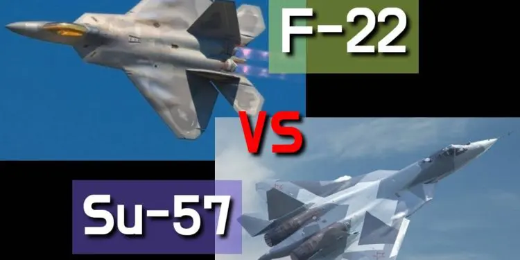 ¿Puede el nuevo caza Su-57 de Rusia derribar el raptor F-22 de Estados Unidos?