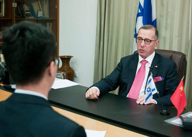 Embajador de Israel en China relata su vida en cuarentena en Beijing