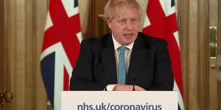 Boris Johnson de Reino Unido tiene coronavirus