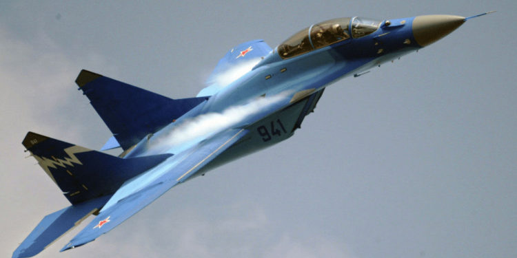 El MiG-29 sirio mejorado fue lanzado a la batalla contra el F-16 turco.