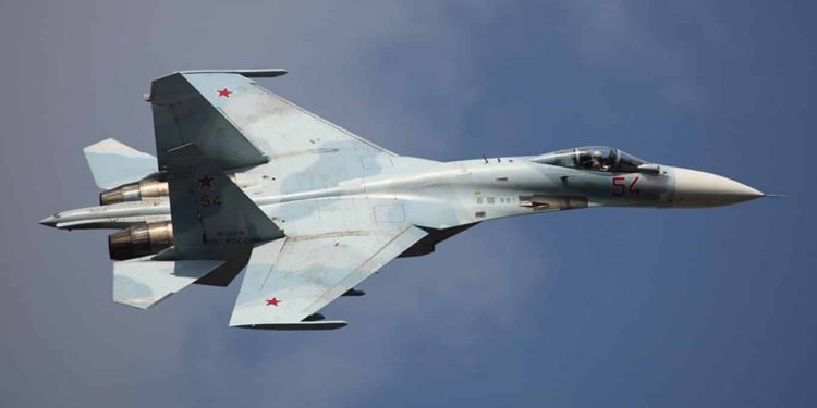 Sukhoi Su-27 de Rusia se estrella cerca de Crimea