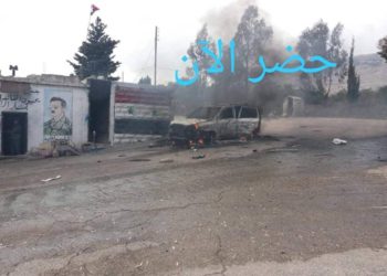 FDI ataca vehículo en Siria en respuesta a intento de ataque de francotiradores contra soldados