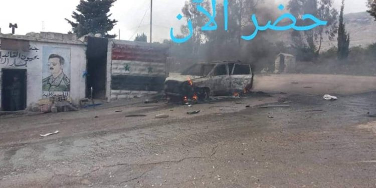 FDI ataca vehículo en Siria en respuesta a intento de ataque de francotiradores contra soldados