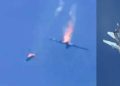 Video captura el momento en que un Su-24 fue derribado sobre Idlib