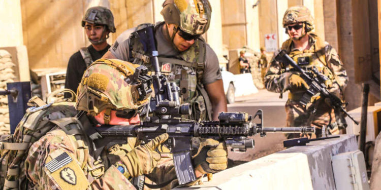 Estados Unidos está “reposicionando” sus tropas en Irak debido a la pandemia