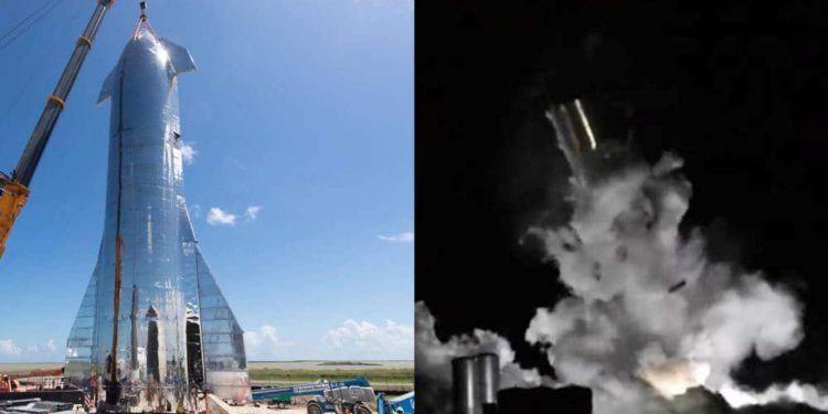 Nave espacial Starship de SpaceX explota durante prueba en un dramático fracaso