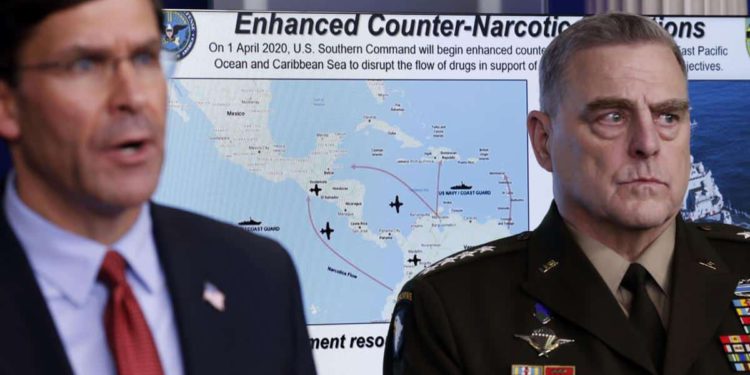 Estados Unidos anuncia el envío de buques de su Armada “cerca” de Venezuela