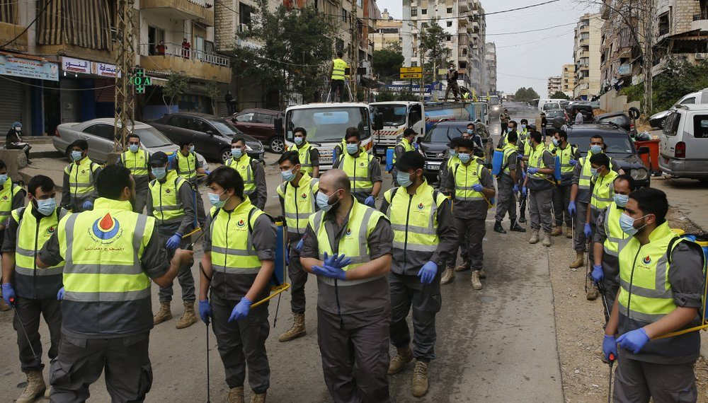 Hezbolá desvía su atención de la guerra en Siria para combatir el coronavirus en Líbano
