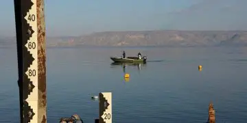 Nivel del agua en el Kinneret alcanza su nivel más alto en 16 años