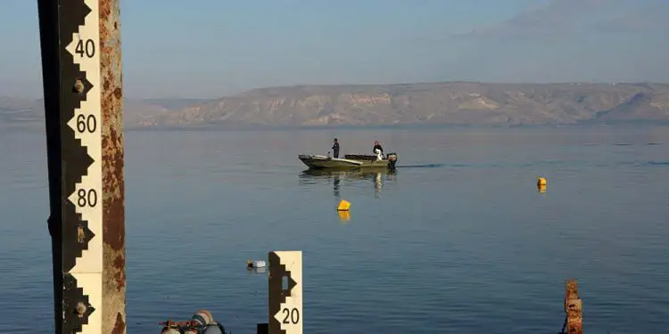 Nivel del agua en el Kinneret alcanza su nivel más alto en 16 años