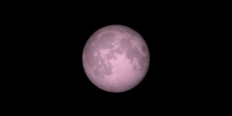 La súper Luna Rosa de abril