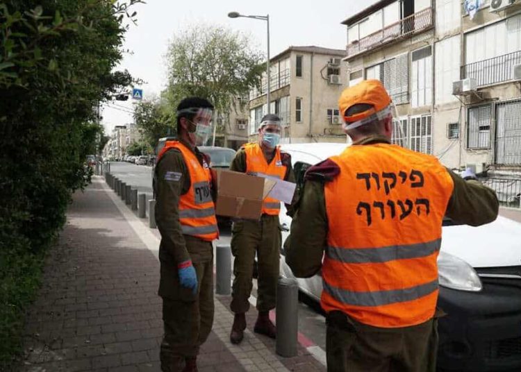FDI entregará mil toneladas de alimentos a residentes de Bnei Brak antes de la Pascua
