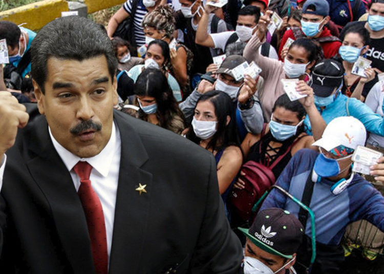 Maduro ofrece amor a los inmigrantes y luego los encierra y golpea