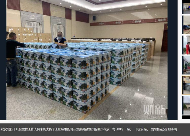50,000 urnas de cenizas en crematorios en Wuhan profundizan la desconfianza en las “cifras oficiales”