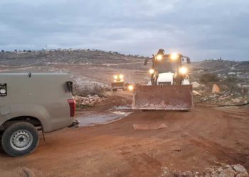 FDI destruye seis estructuras construidas ilegalmente en Judea y Samaria