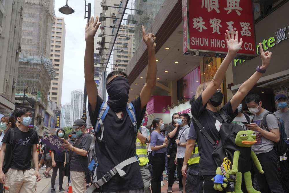 Nuevas protestas en Hong Kong contra ley de seguridad propuesta por China