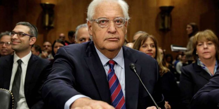 Friedman: “hemos dado 10 mil millones a los palestinos y no se avanzó ni un milímetro hacia la paz”