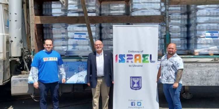 Embajada de Israel en Ucrania envía ayuda a víctimas de inundaciones